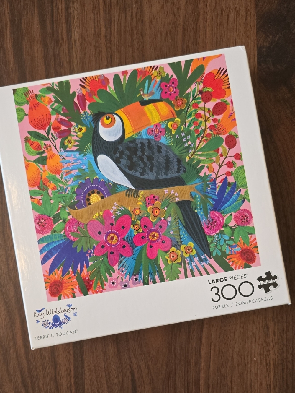 Buffalo Toucan 300-Piece Jigsaw Puzzle - Colorful
